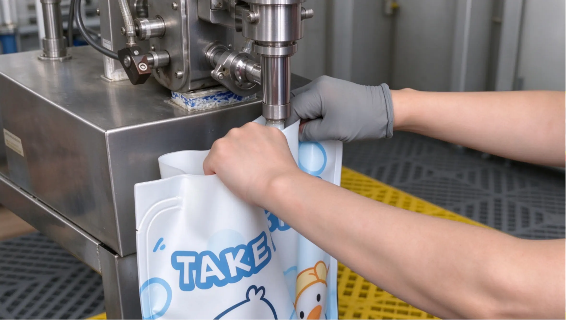 Gel filling process