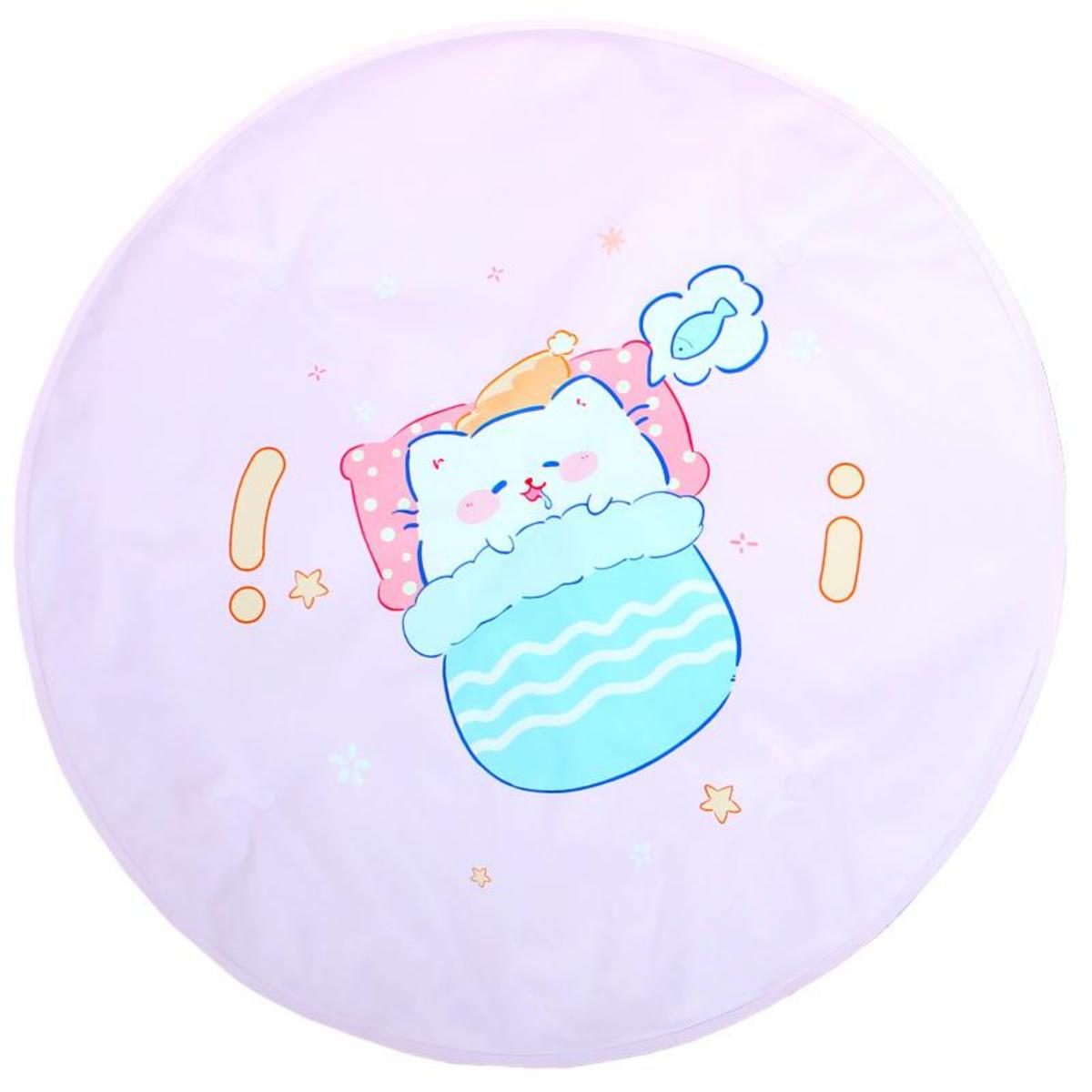 Round gel cooling mat