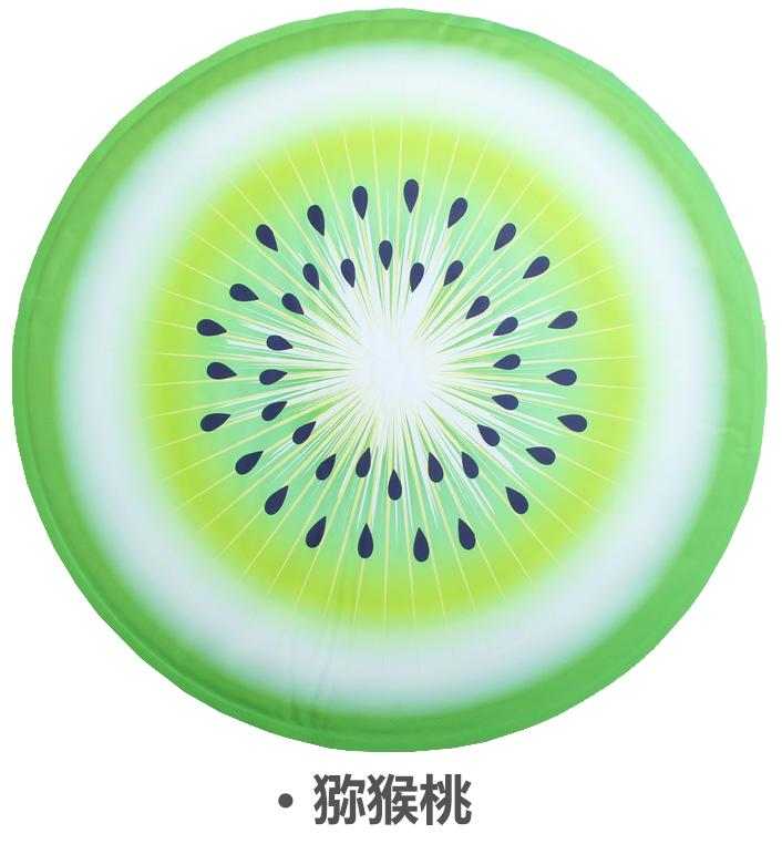 Round gel+sponge cooling mat — view 3