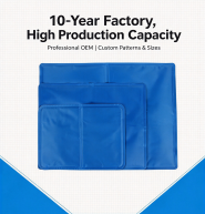 Rectangular gel+sponge cooling mat — view 3